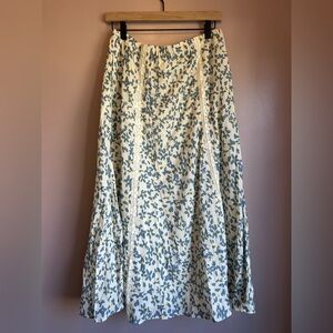 Velvet by Graham & Spencer Kona Skirt Size Small Floral Print